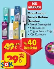 MON AMOUR TIRNAK BAKIM ÜRÜNLERİ